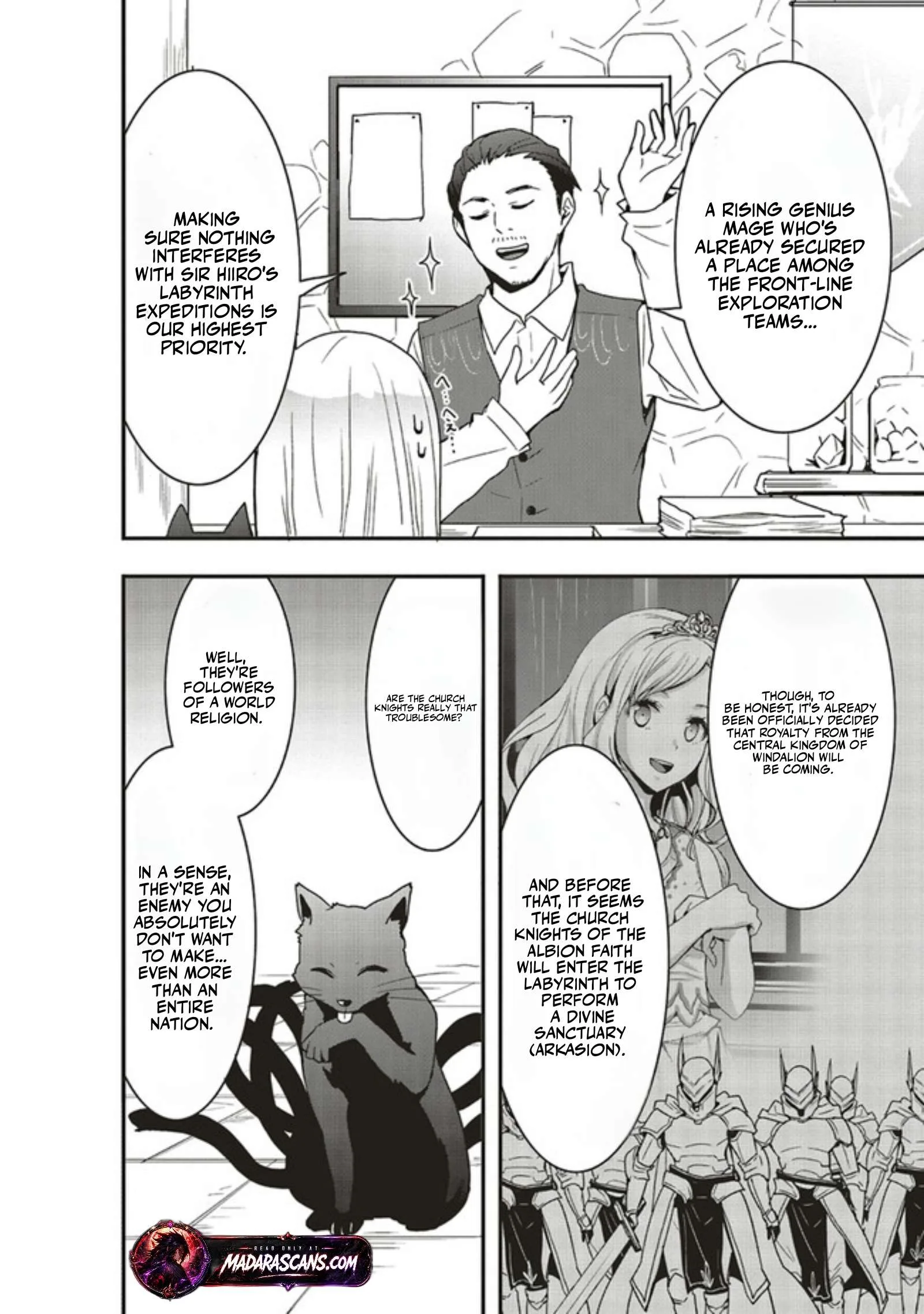 Sono Bouken-sha, Toriatsukai chuui. ~Shoutai wa Muteki no Geboku-tachi wo Suberu Isekai Saikyou no Madou-ou~ Chapter 19.1 page 9