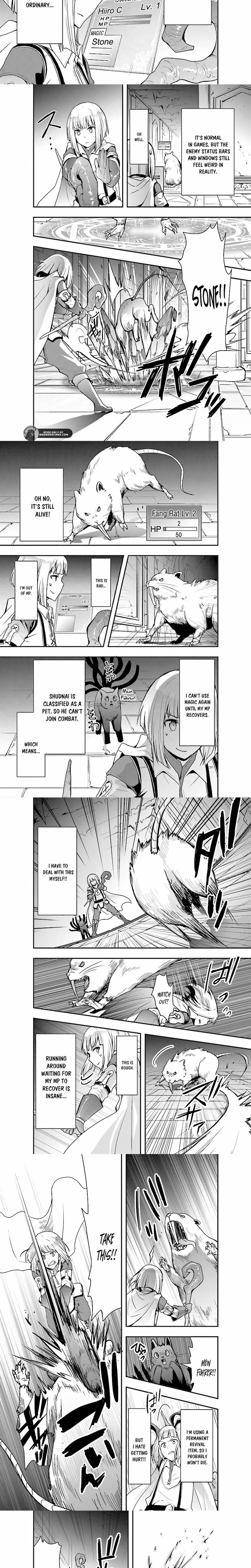 Sono Bouken-sha, Toriatsukai chuui. ~Shoutai wa Muteki no Geboku-tachi wo Suberu Isekai Saikyou no Madou-ou~ Chapter 2 page 6