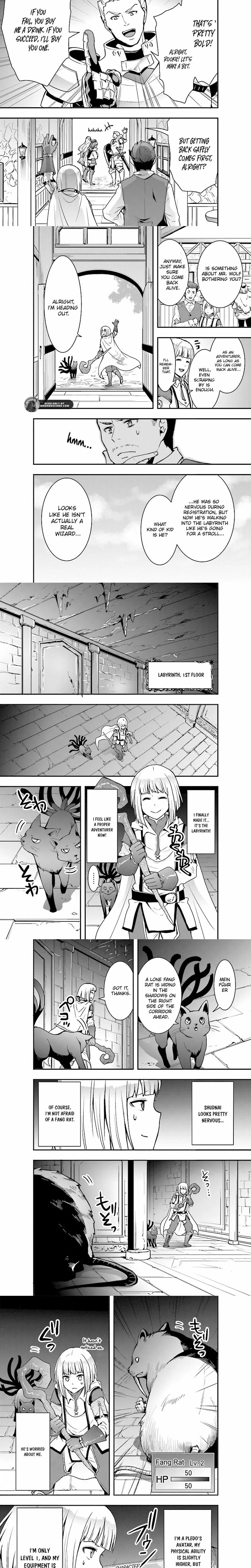 Sono Bouken-sha, Toriatsukai chuui. ~Shoutai wa Muteki no Geboku-tachi wo Suberu Isekai Saikyou no Madou-ou~ Chapter 2 page 5
