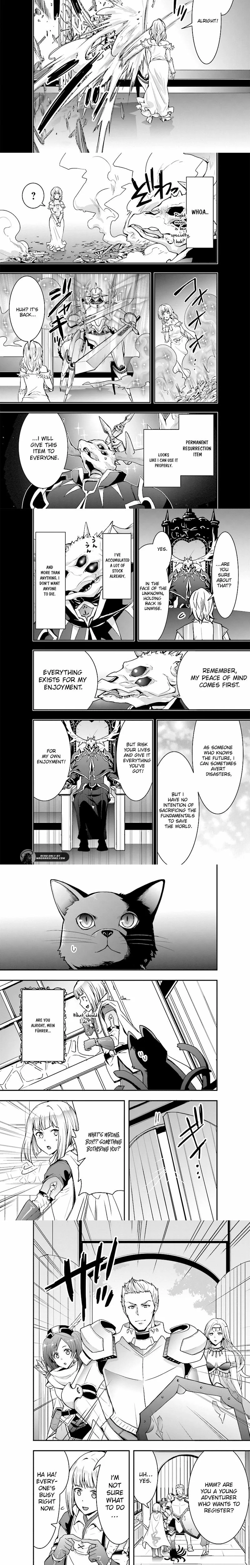 Sono Bouken-sha, Toriatsukai chuui. ~Shoutai wa Muteki no Geboku-tachi wo Suberu Isekai Saikyou no Madou-ou~ Chapter 2 page 3