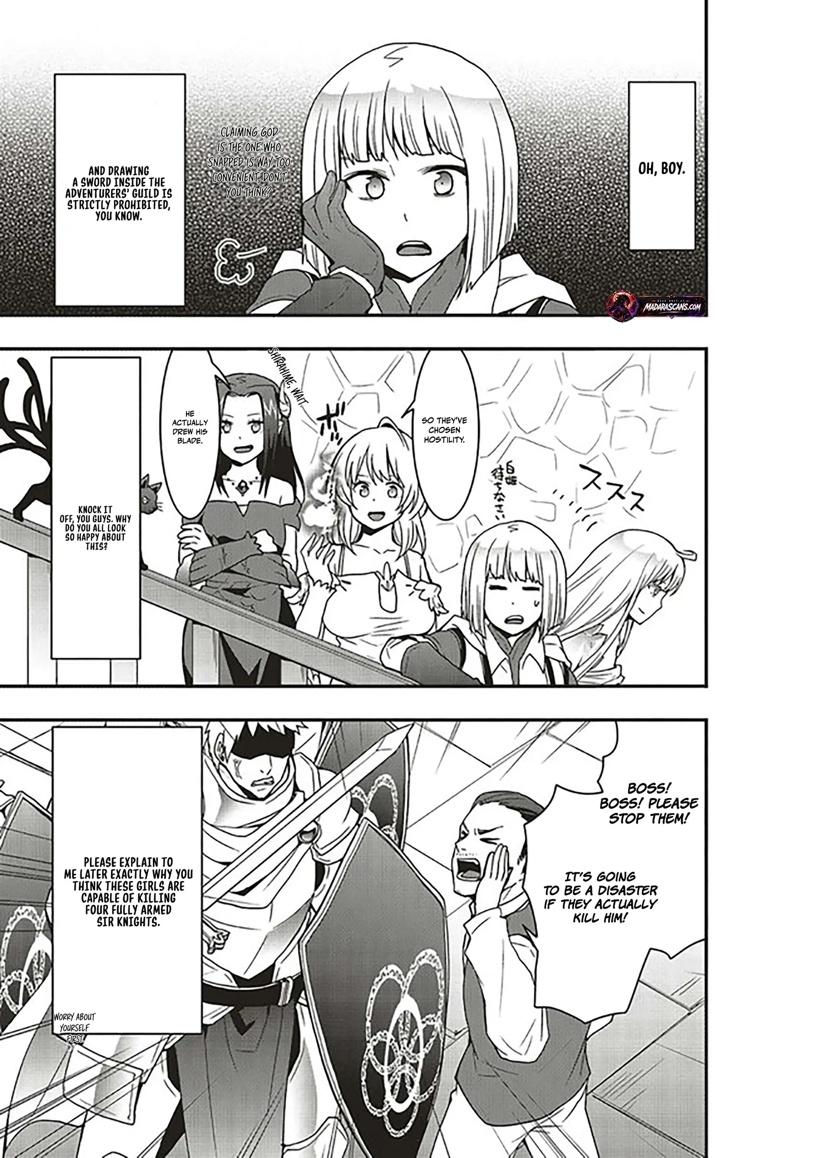 Sono Bouken-sha, Toriatsukai chuui. ~Shoutai wa Muteki no Geboku-tachi wo Suberu Isekai Saikyou no Madou-ou~ Chapter 22.1 page 8
