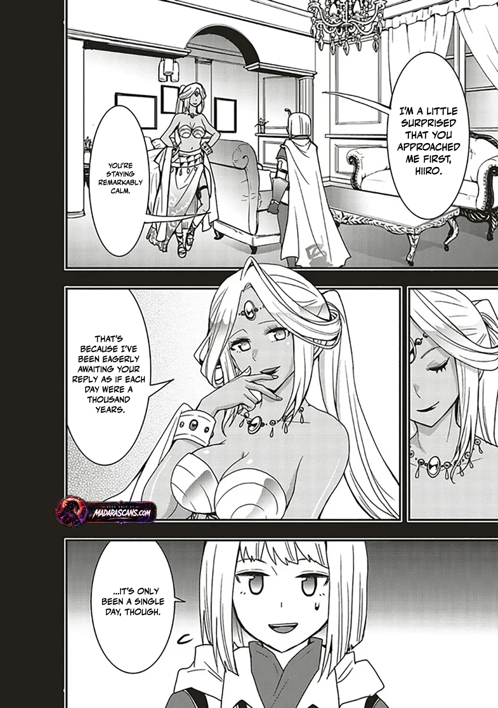 Sono Bouken-sha, Toriatsukai chuui. ~Shoutai wa Muteki no Geboku-tachi wo Suberu Isekai Saikyou no Madou-ou~ Chapter 23 page 5