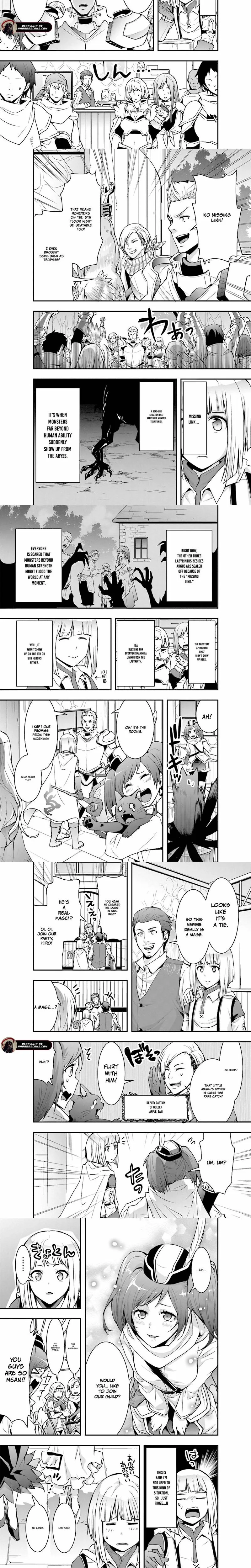 Sono Bouken-sha, Toriatsukai chuui. ~Shoutai wa Muteki no Geboku-tachi wo Suberu Isekai Saikyou no Madou-ou~ Chapter 3 page 3