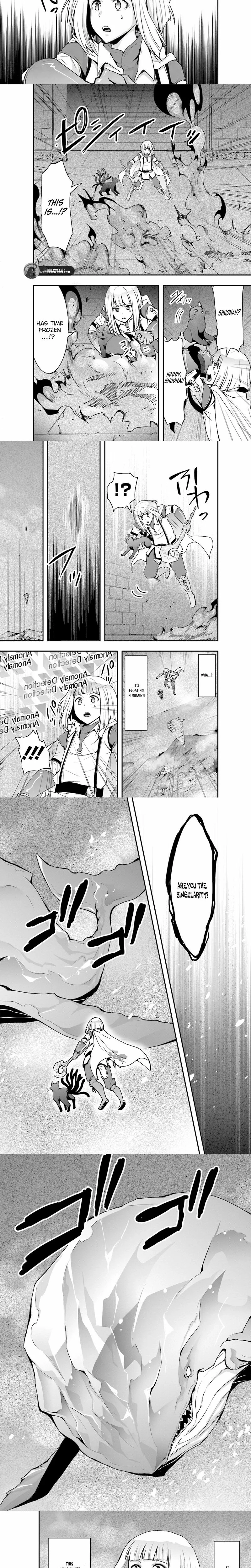 Sono Bouken-sha, Toriatsukai chuui. ~Shoutai wa Muteki no Geboku-tachi wo Suberu Isekai Saikyou no Madou-ou~ Chapter 4 page 6
