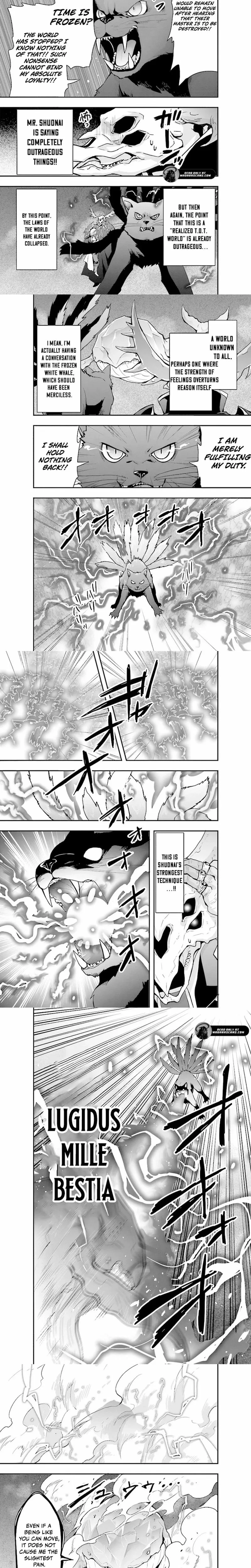 Sono Bouken-sha, Toriatsukai chuui. ~Shoutai wa Muteki no Geboku-tachi wo Suberu Isekai Saikyou no Madou-ou~ Chapter 6 page 2