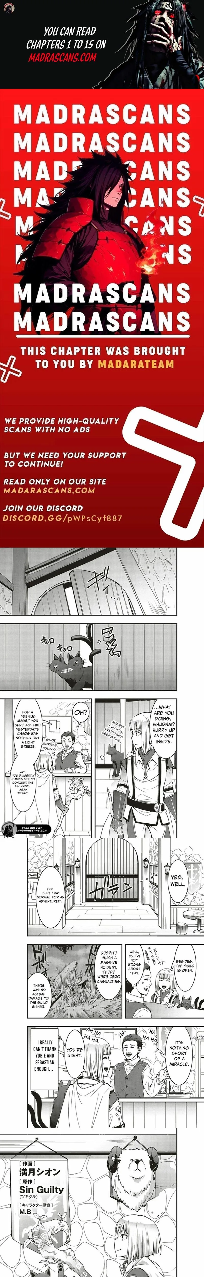 Sono Bouken-sha, Toriatsukai chuui. ~Shoutai wa Muteki no Geboku-tachi wo Suberu Isekai Saikyou no Madou-ou~ Chapter 9 page 1