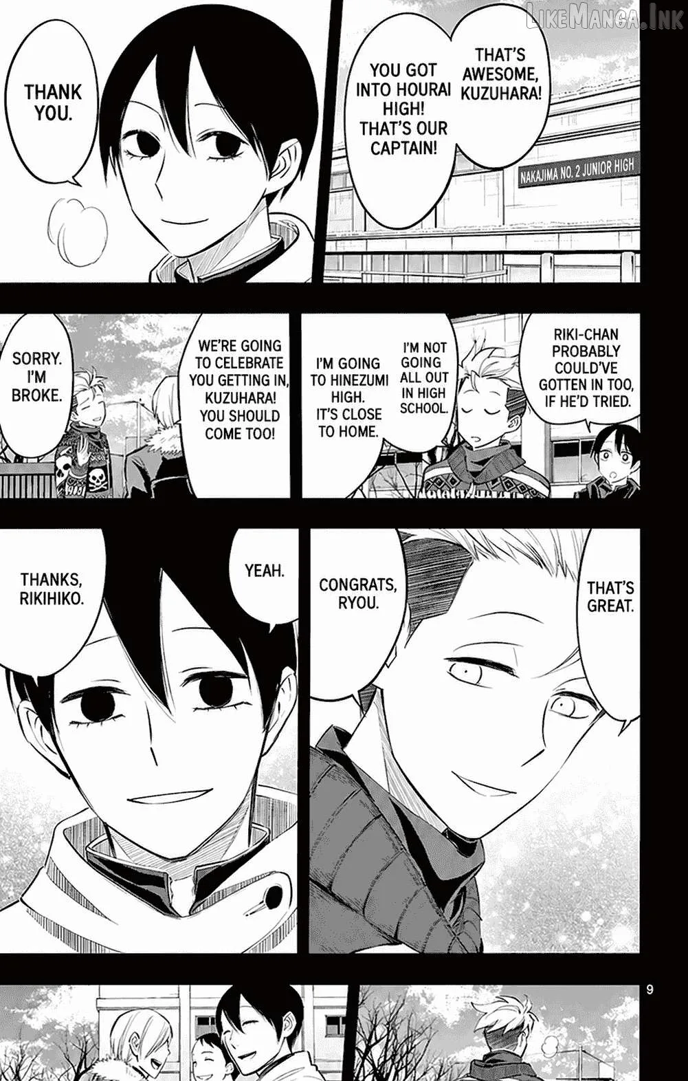 Soukyuu Boys Chapter 25 page 10