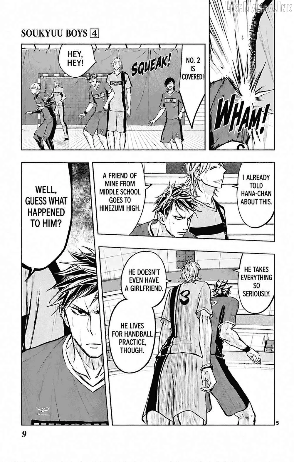 Soukyuu Boys Chapter 30 page 9