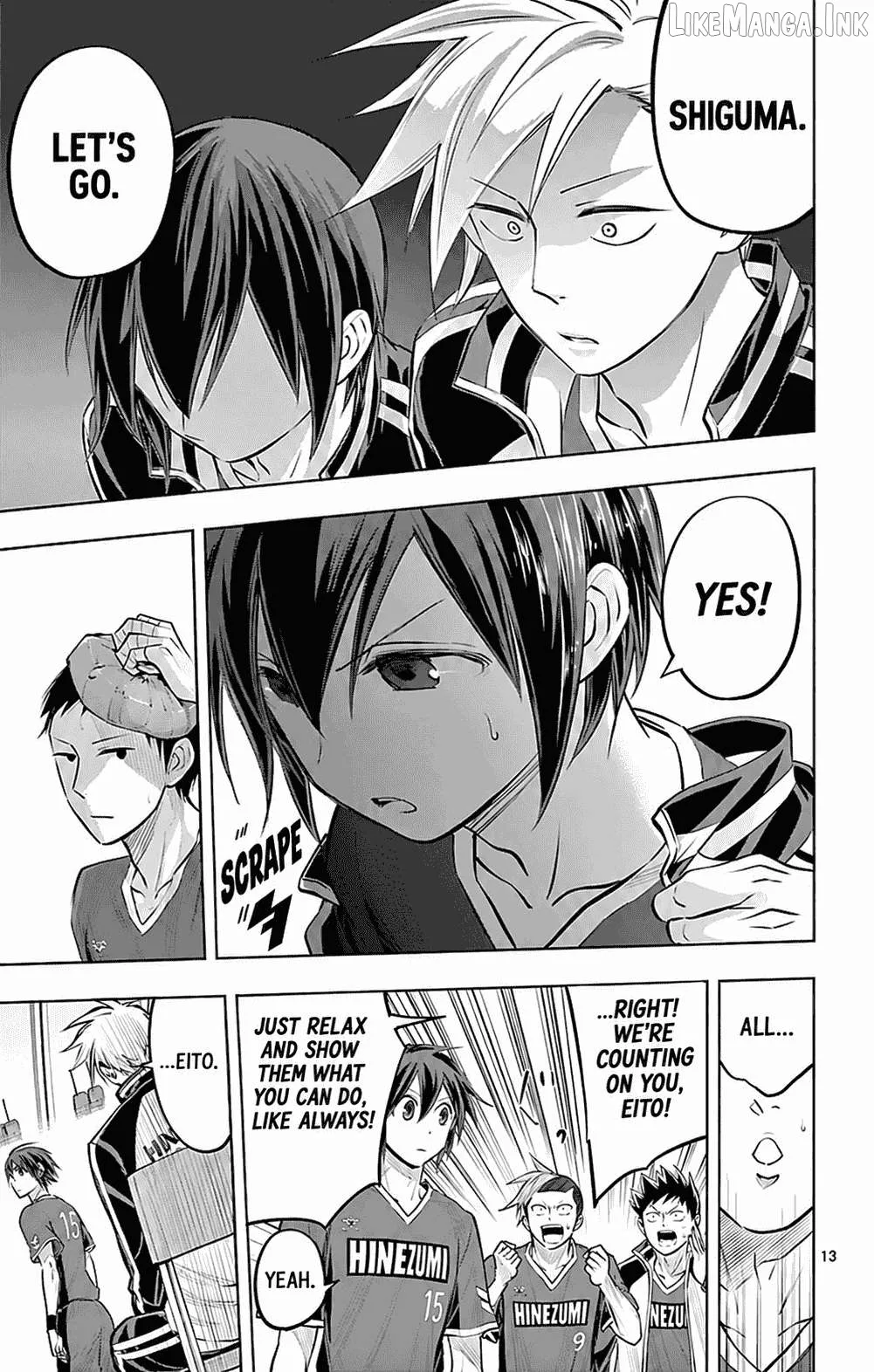 Soukyuu Boys Chapter 34 page 16
