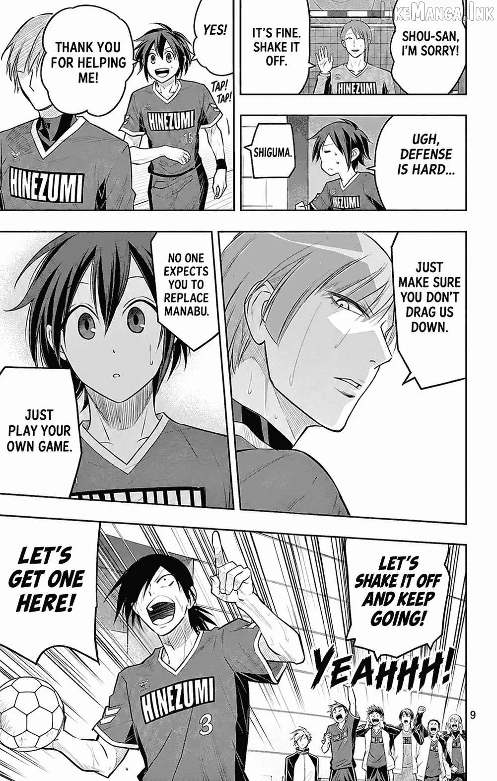 Soukyuu Boys Chapter 35 page 12