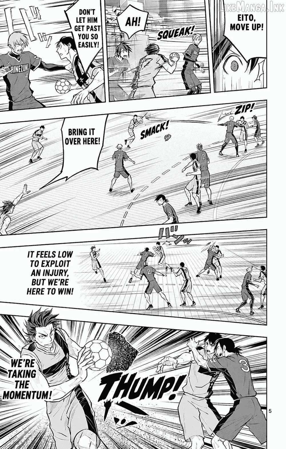 Soukyuu Boys Chapter 35 page 8