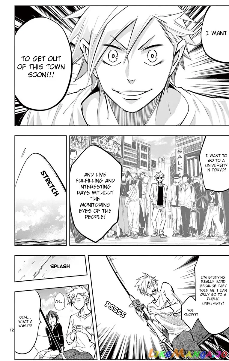 Soukyuu Boys Chapter 8 page 14