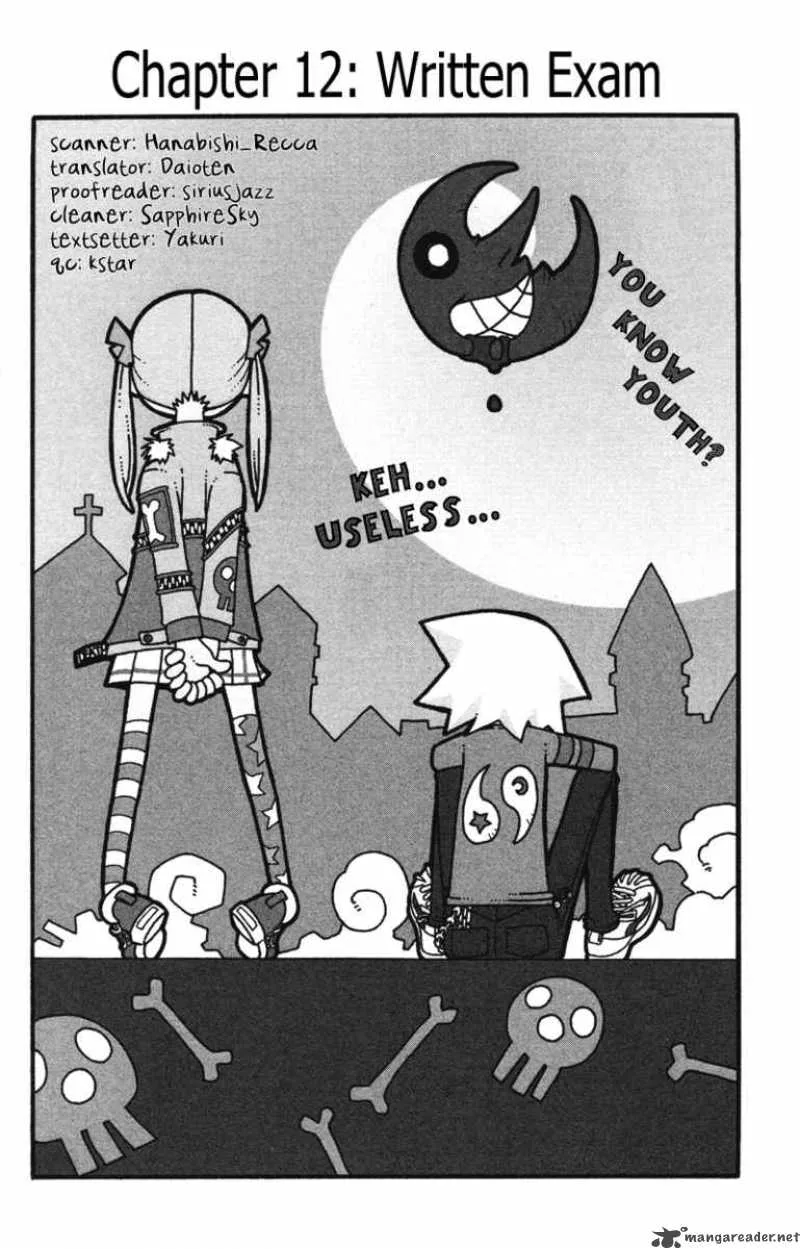 Soul Eater Chapter 12 page 1
