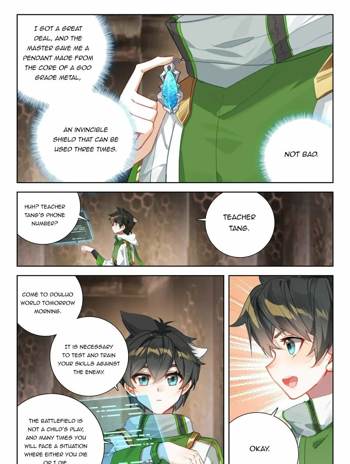 Soul Land IV: Ultimate Fighting Chapter 402.5 page 9