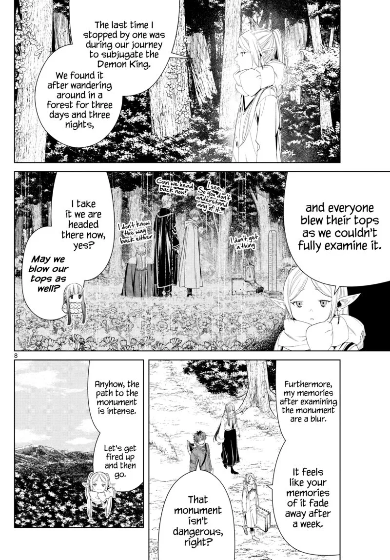 Sousou no Frieren Chapter 107 page 8
