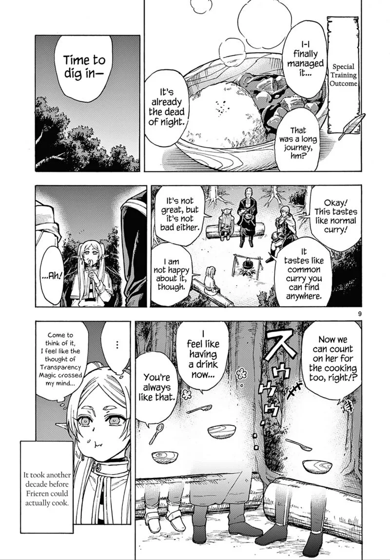Sousou no Frieren Chapter 110.4 page 9