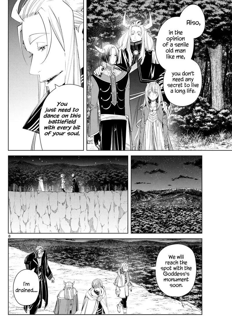 Sousou no Frieren Chapter 117 page 8