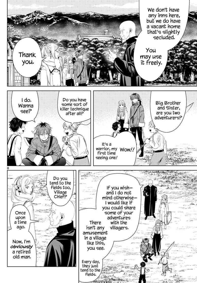 Sousou no Frieren Chapter 124 page 8
