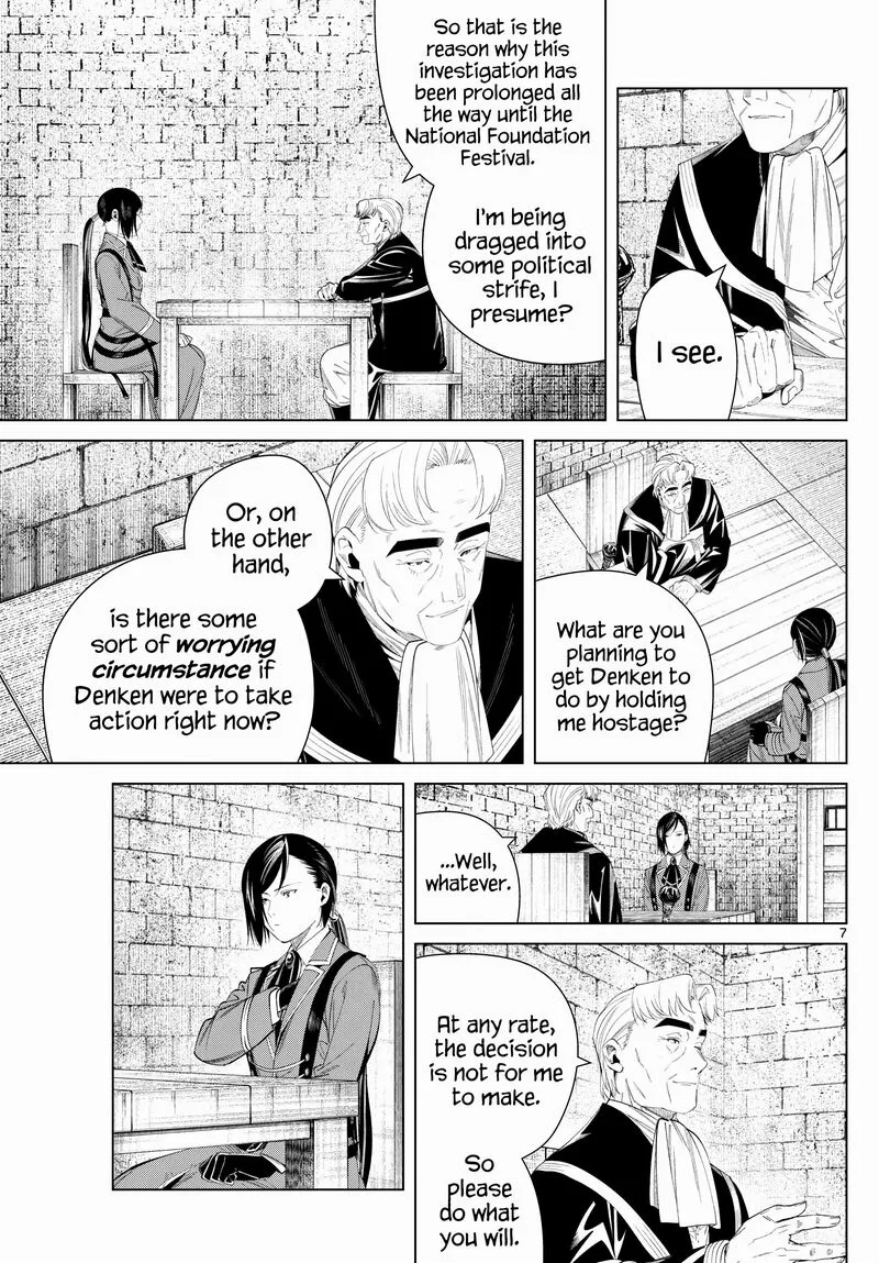 Sousou no Frieren Chapter 130 page 7