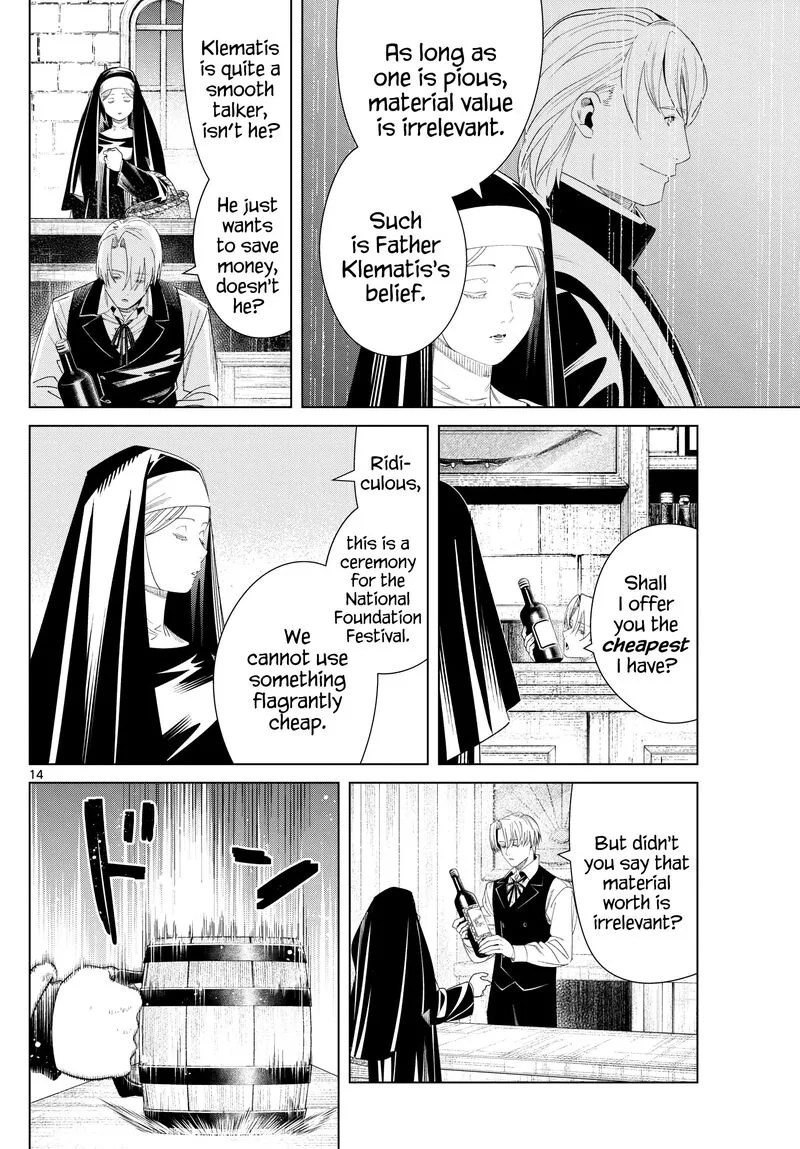 Sousou no Frieren Chapter 134 page 14