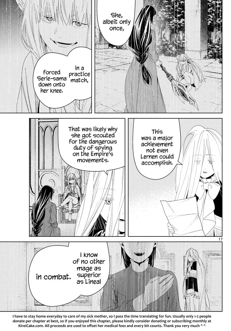 Sousou no Frieren Chapter 138 page 17