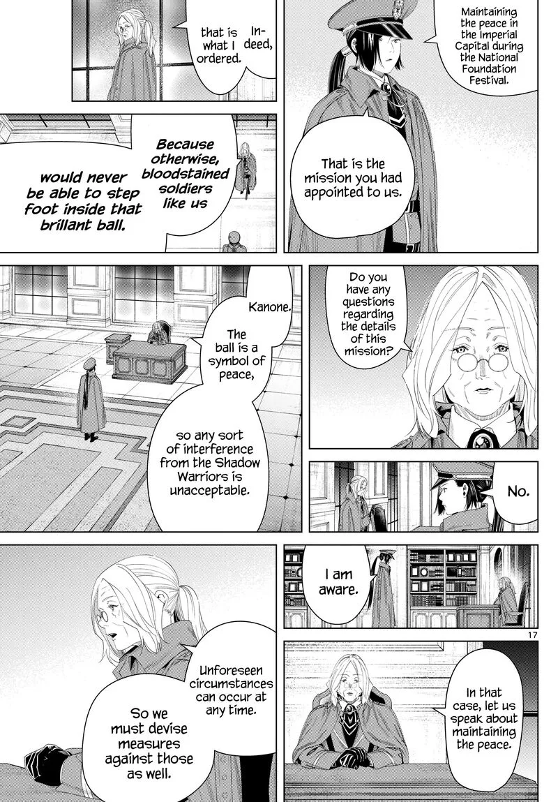 Sousou no Frieren Chapter 139 page 17