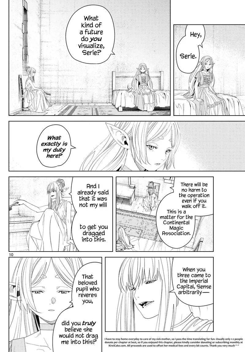 Sousou no Frieren Chapter 140 page 10