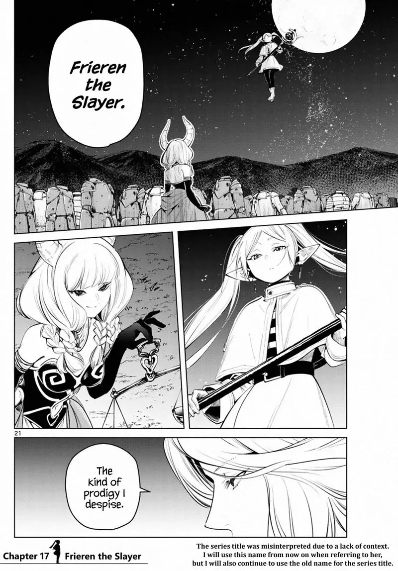 Sousou no Frieren Chapter 17 page 21