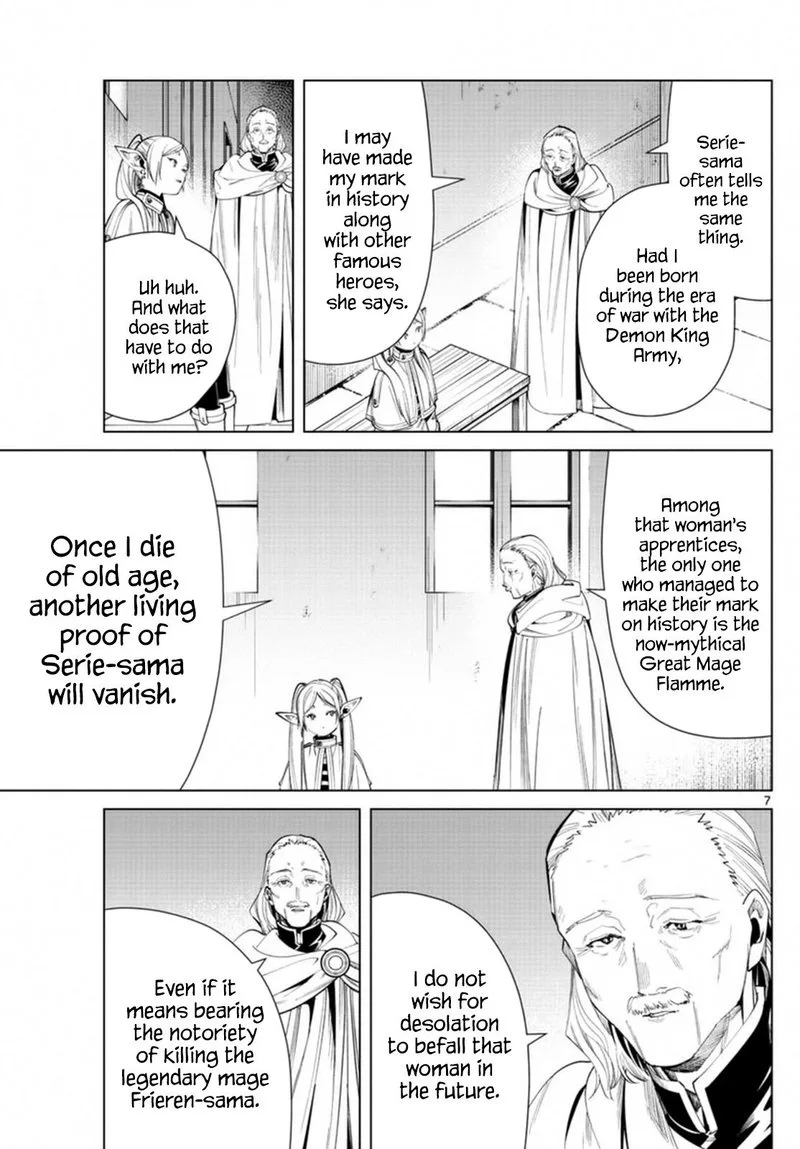 Sousou no Frieren Chapter 60 page 7