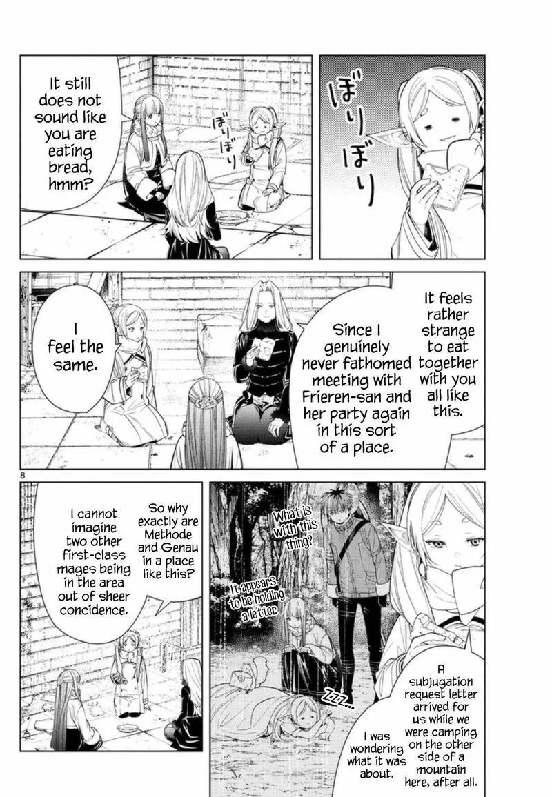 Sousou no Frieren Chapter 72 page 8