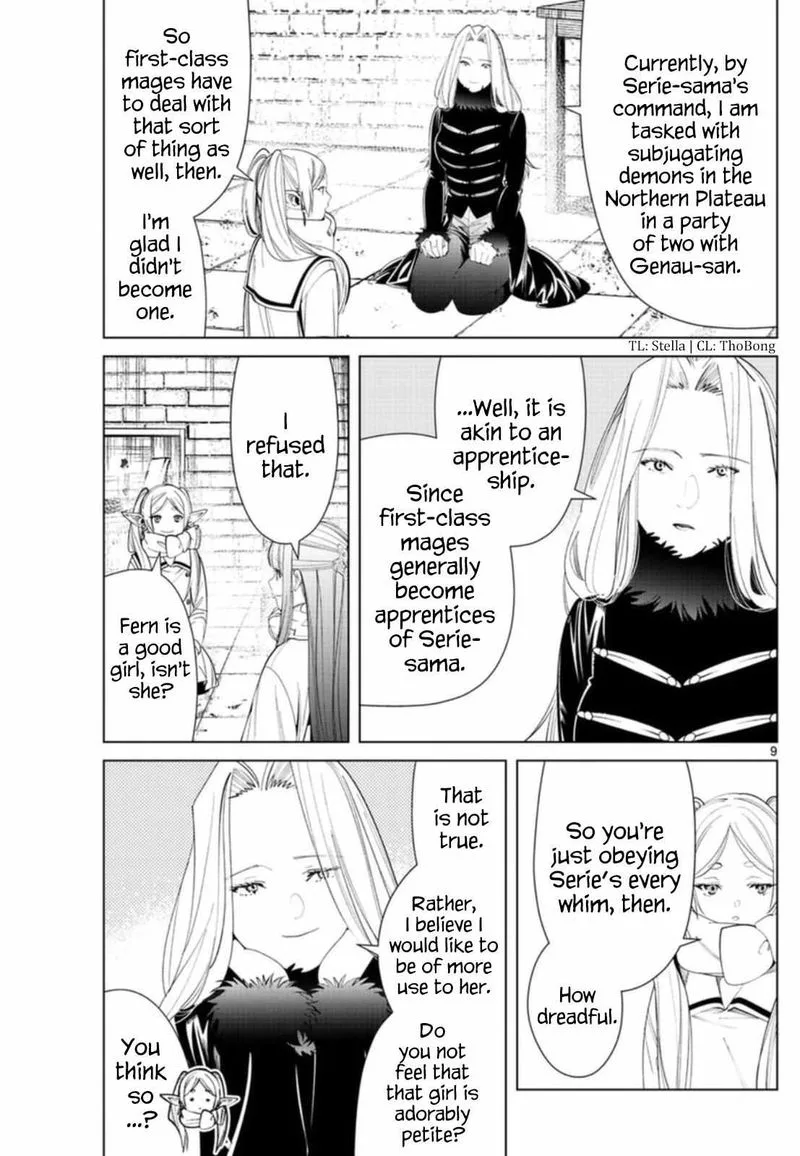 Sousou no Frieren Chapter 72 page 9