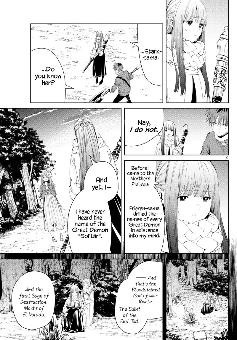 Sousou no Frieren Chapter 95 page 9