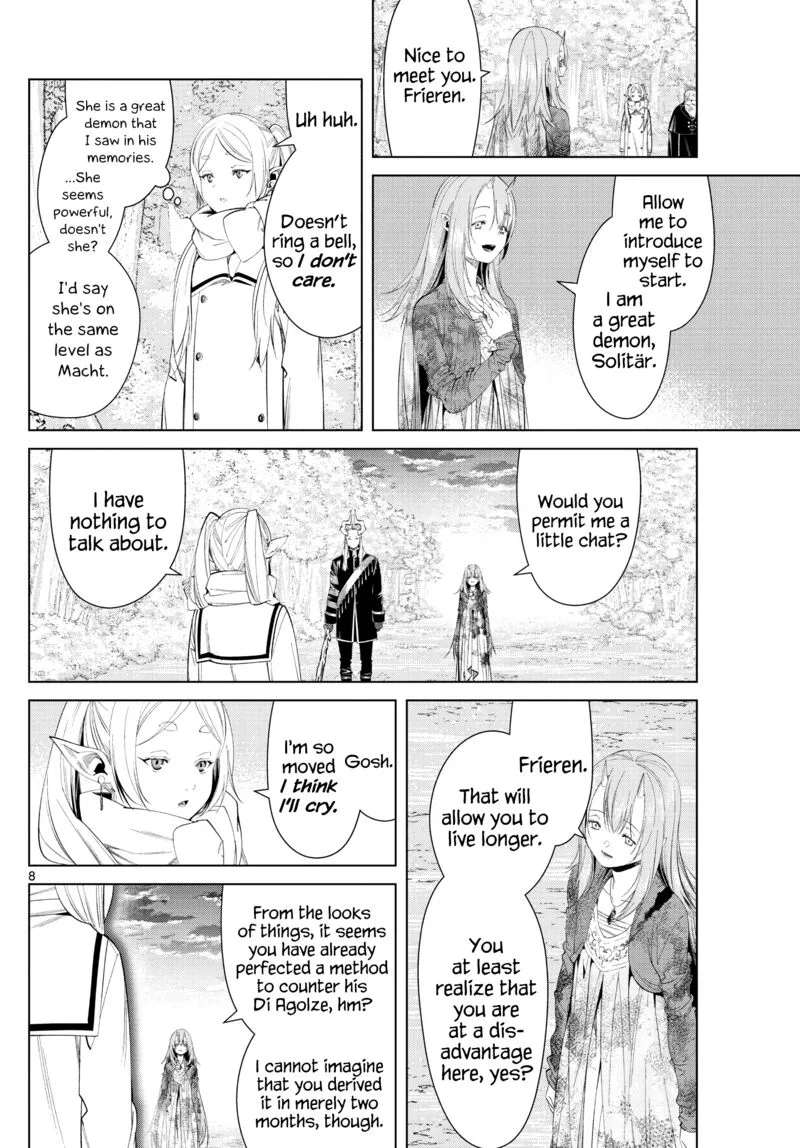 Sousou no Frieren Chapter 98 page 8