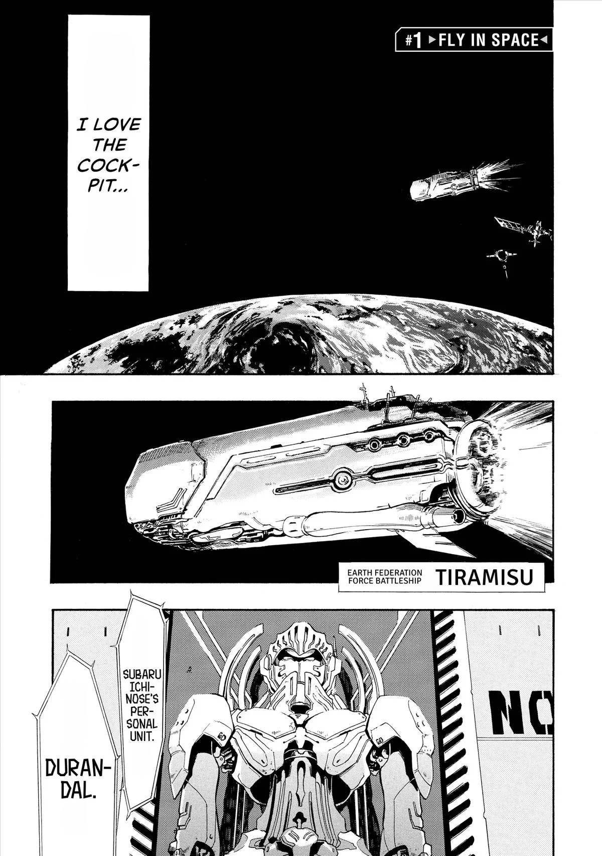 Space Battleship Tiramisu Chapter 1 page 5