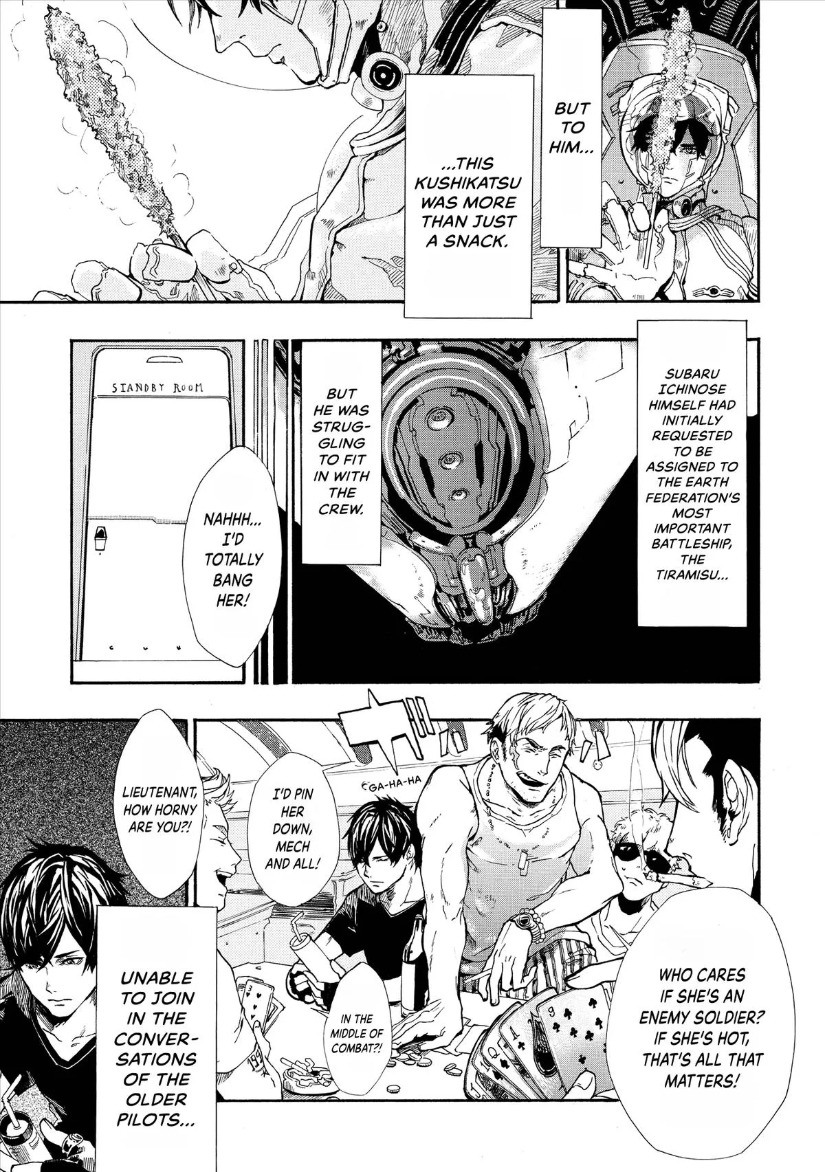 Space Battleship Tiramisu Chapter 1 page 9