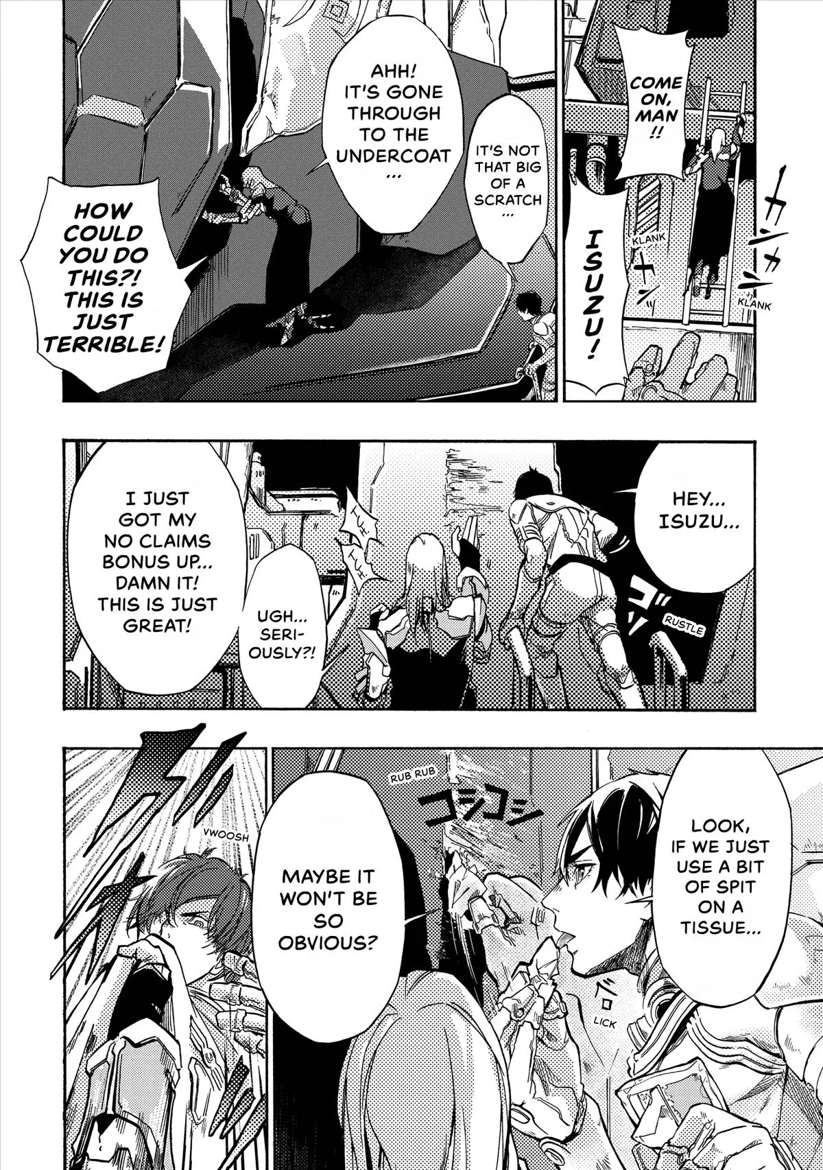 Space Battleship Tiramisu Chapter 14 page 6