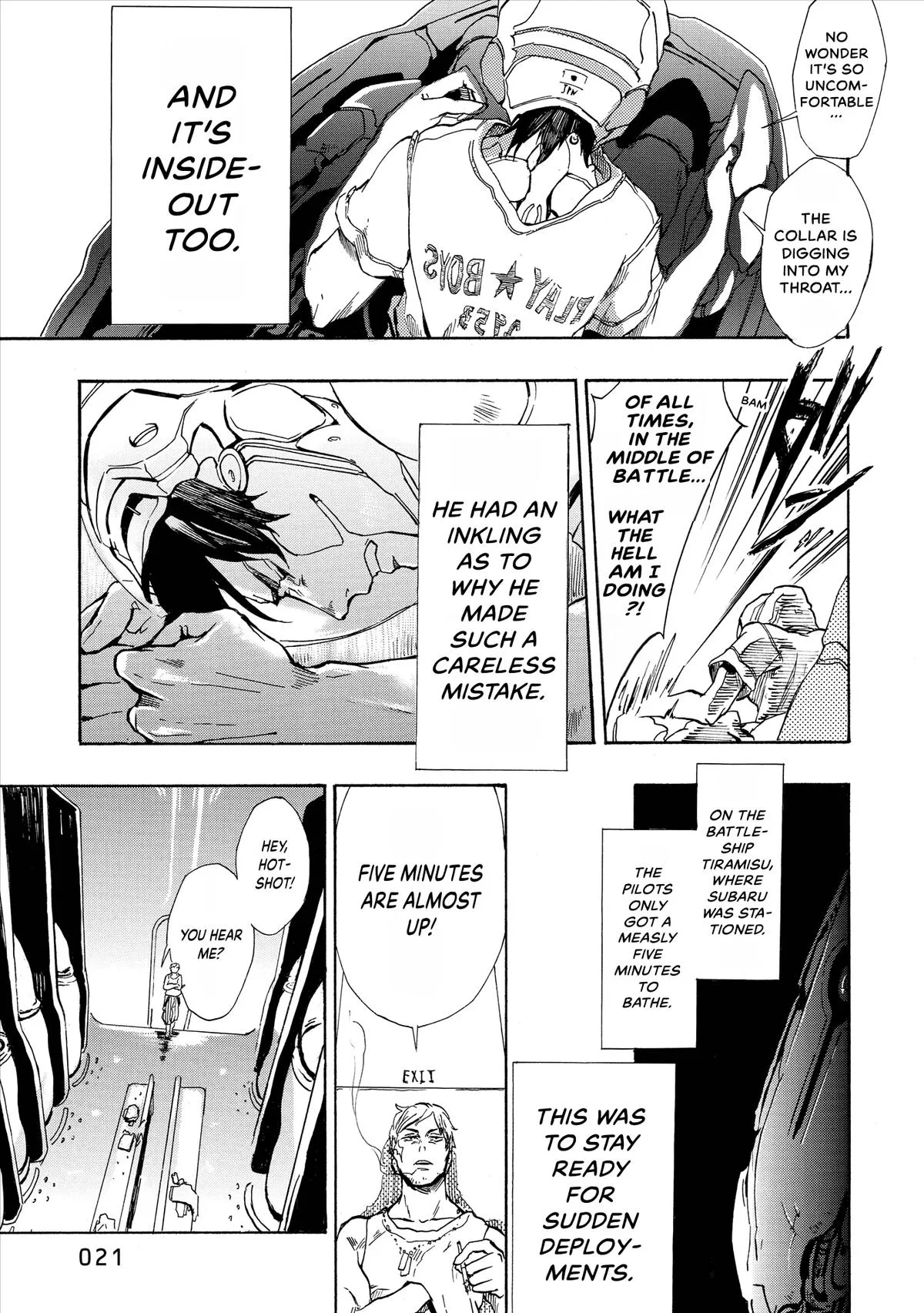 Space Battleship Tiramisu Chapter 2 page 5