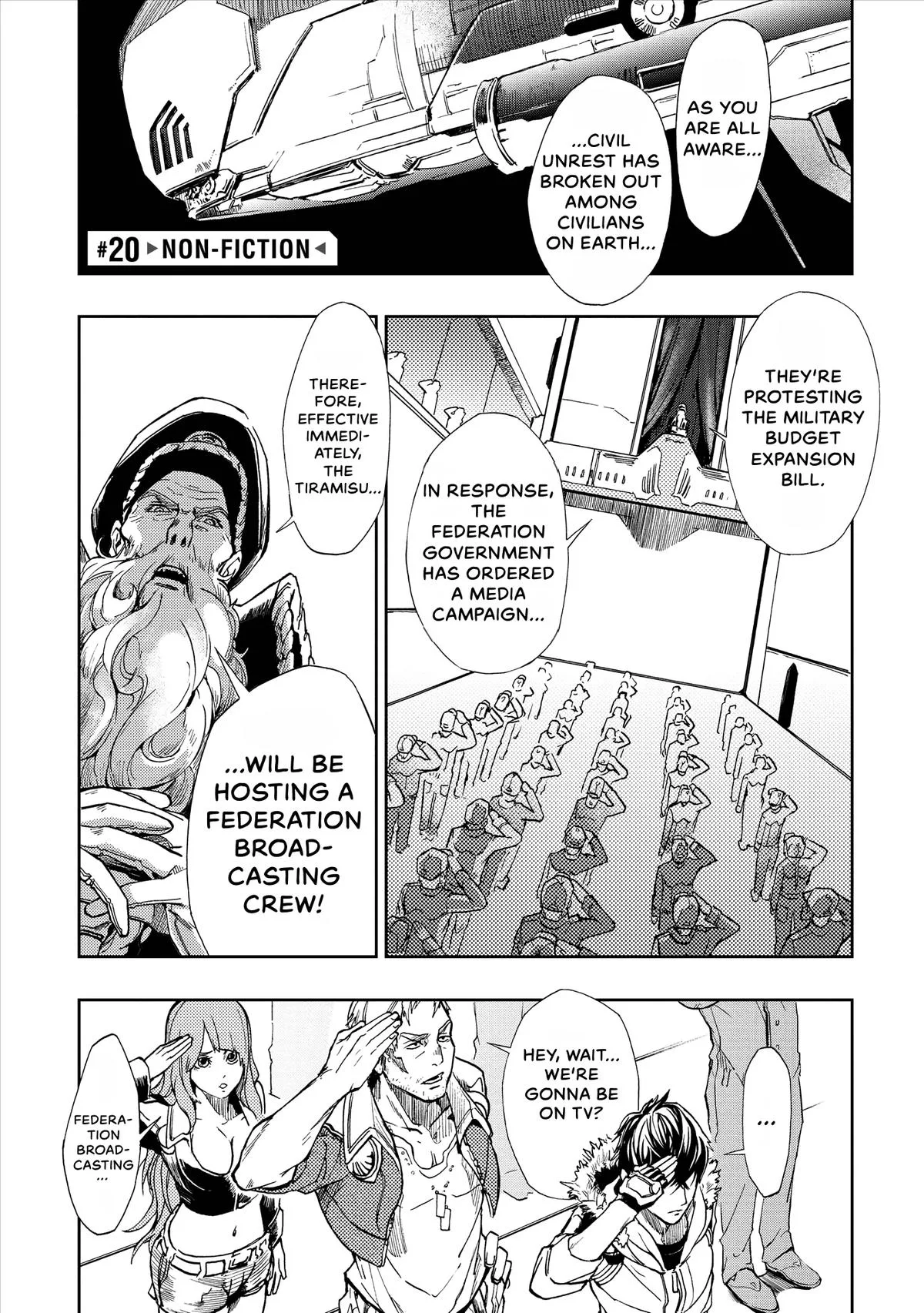 Space Battleship Tiramisu Chapter 20 page 1