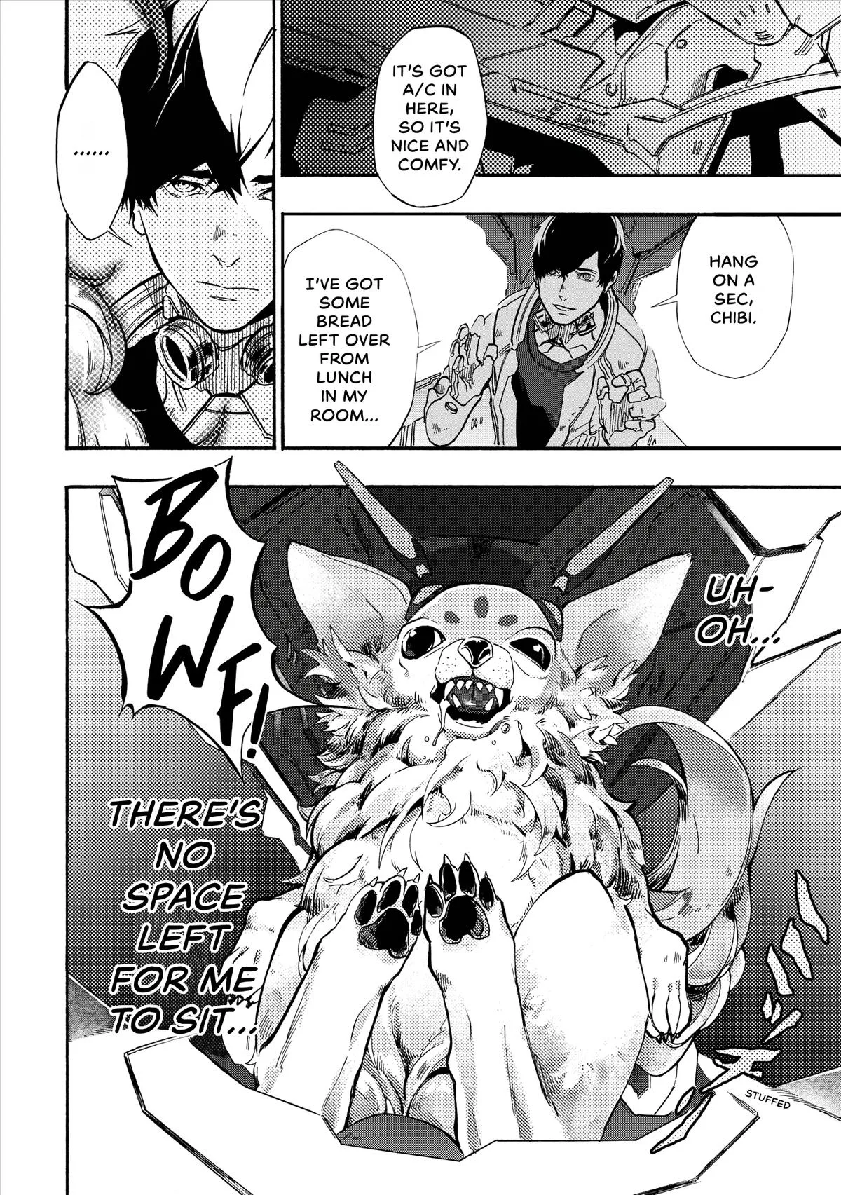 Space Battleship Tiramisu Chapter 3 page 8