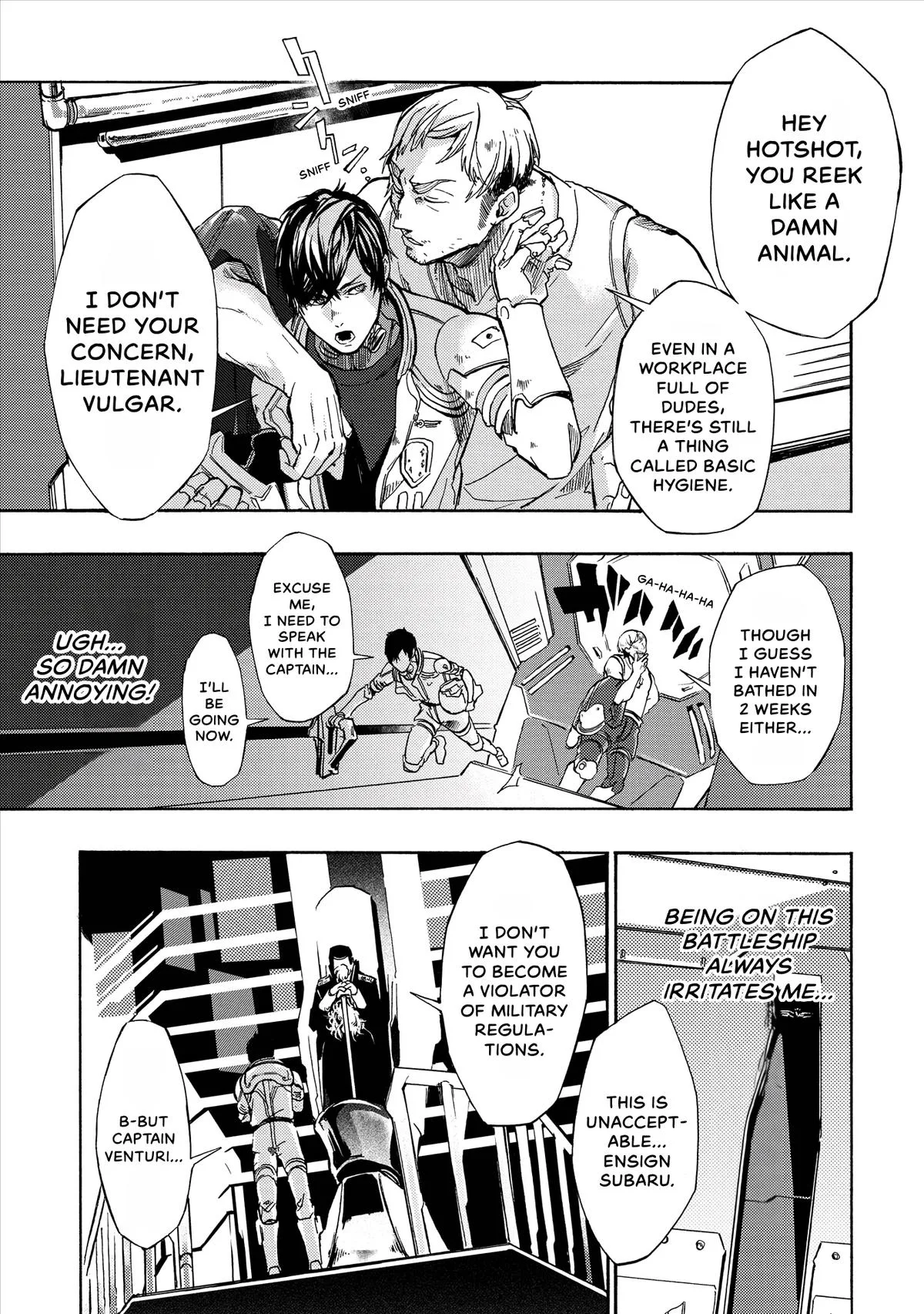 Space Battleship Tiramisu Chapter 3 page 3