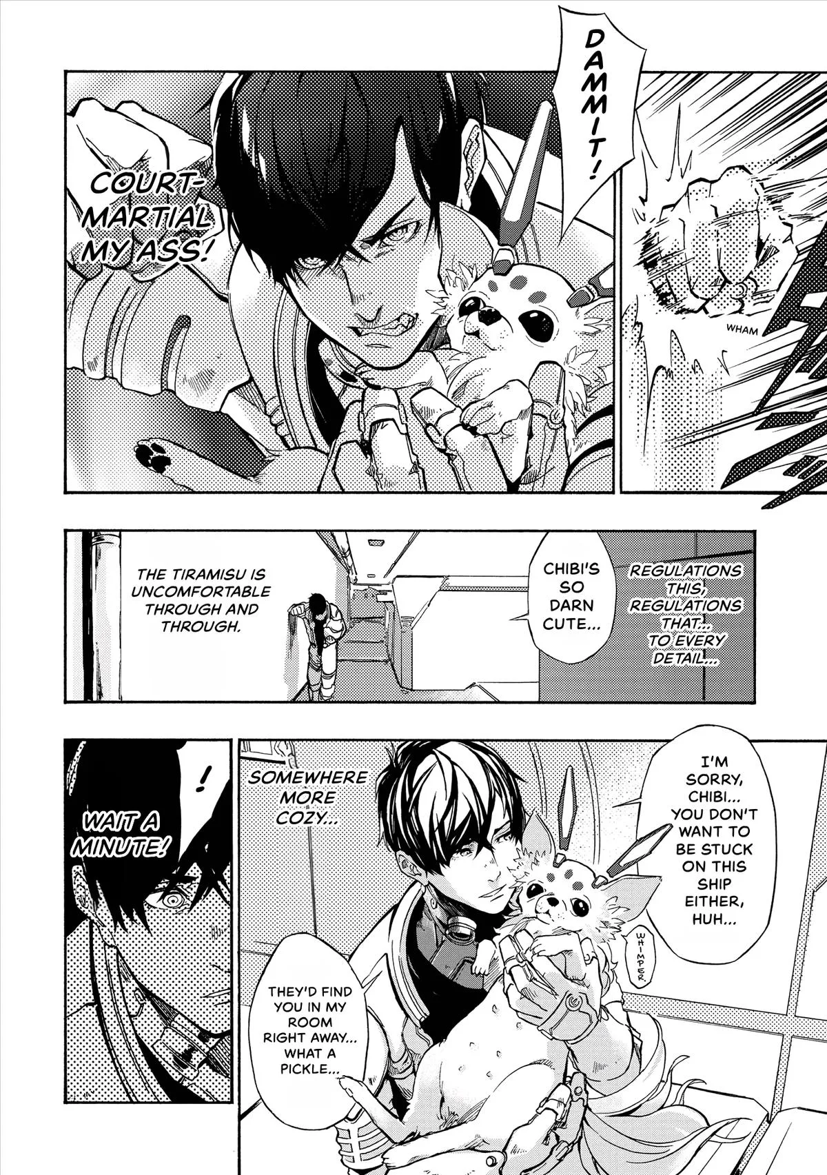 Space Battleship Tiramisu Chapter 3 page 6