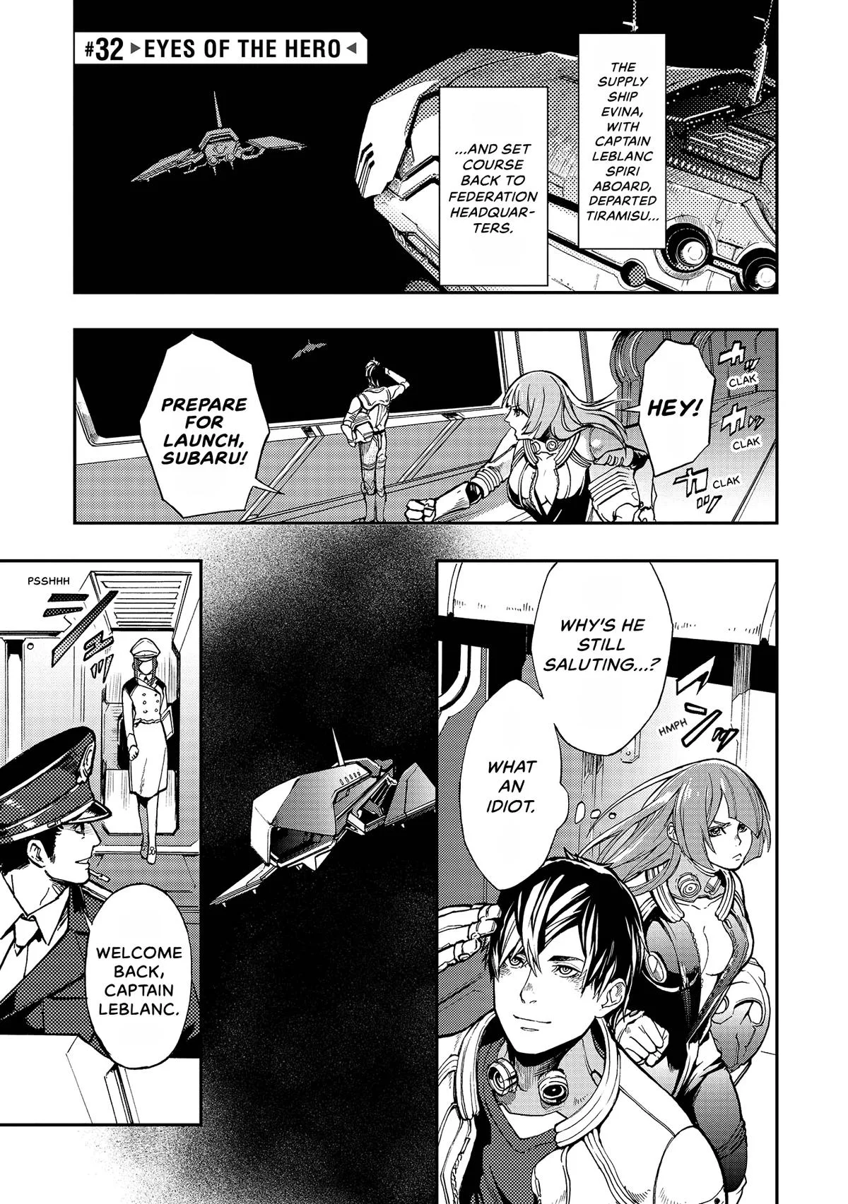 Space Battleship Tiramisu Chapter 32 page 1