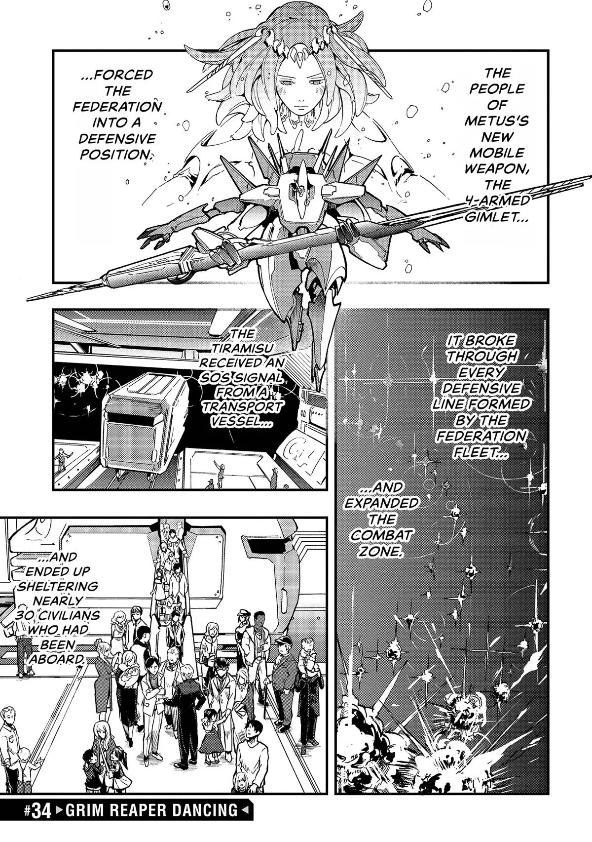 Space Battleship Tiramisu Chapter 34 page 1