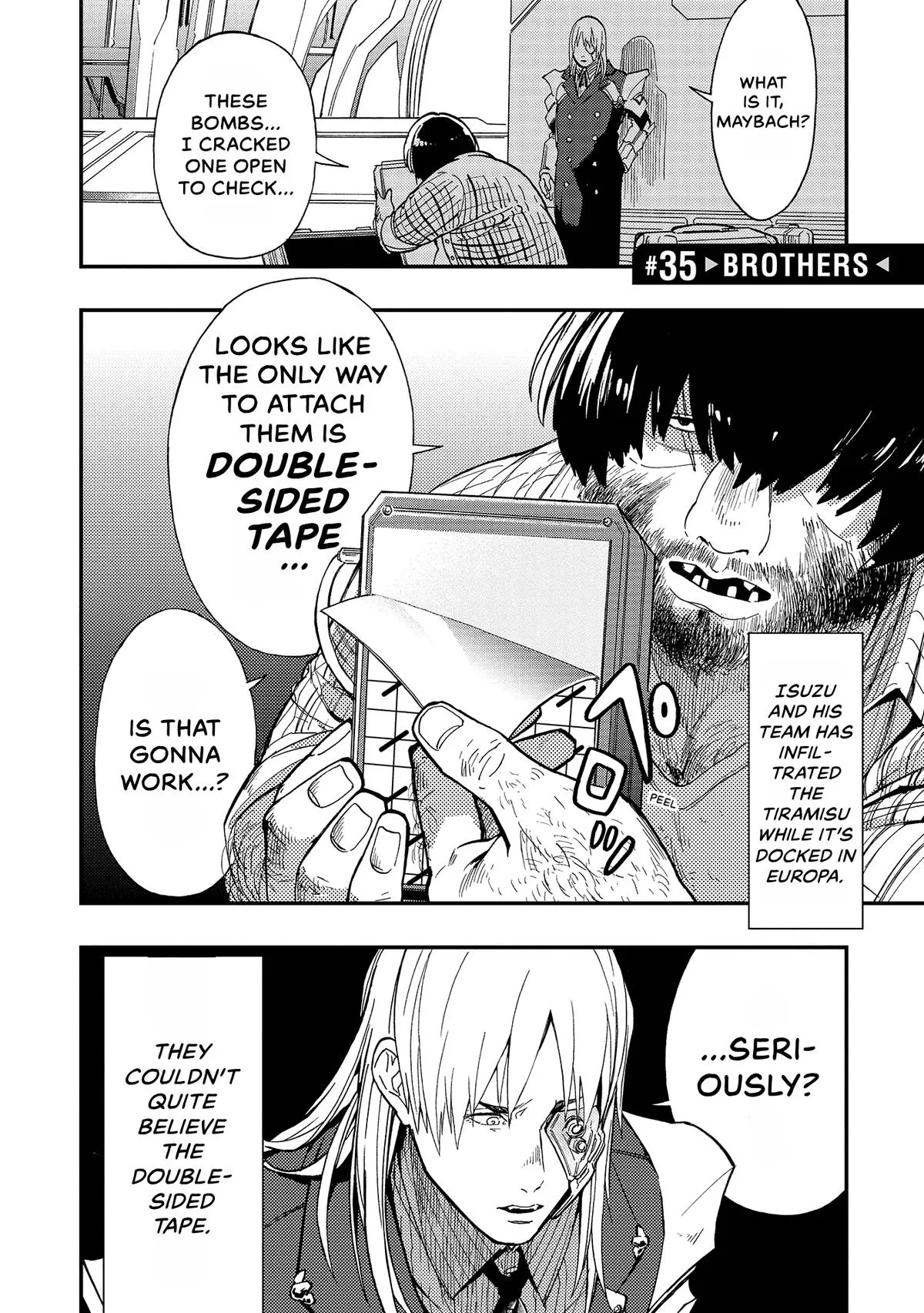 Space Battleship Tiramisu Chapter 35 page 4
