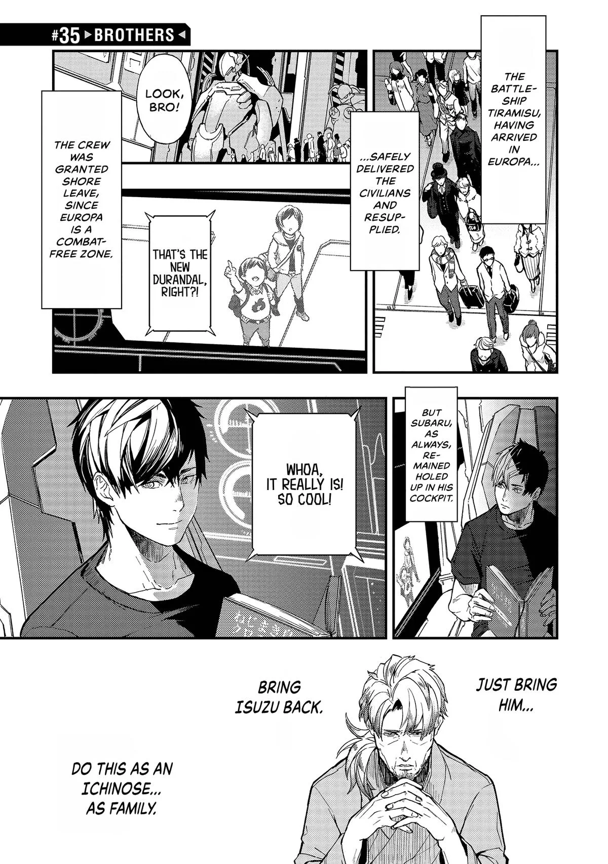 Space Battleship Tiramisu Chapter 35 page 1