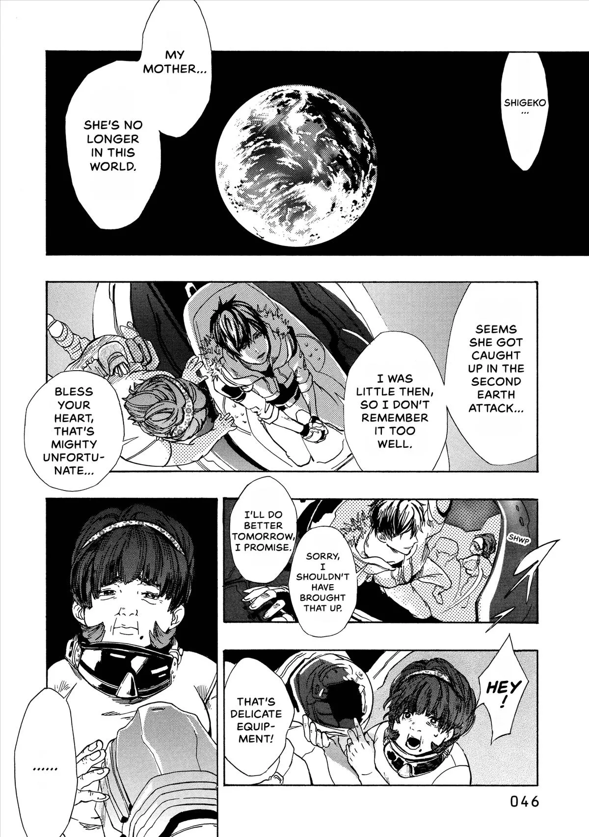 Space Battleship Tiramisu Chapter 4 page 6
