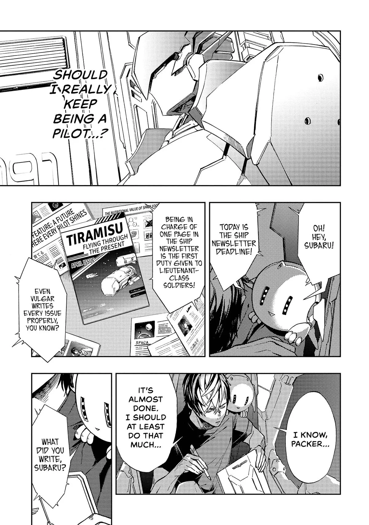 Space Battleship Tiramisu Chapter 41 page 3