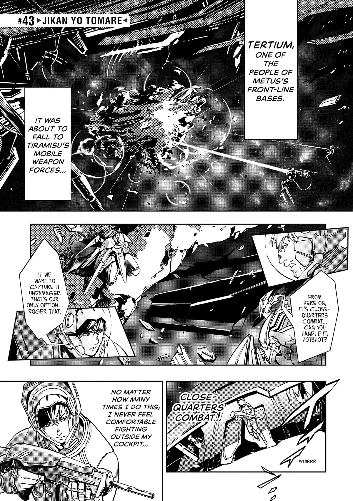 Space Battleship Tiramisu Chapter 43 page 1