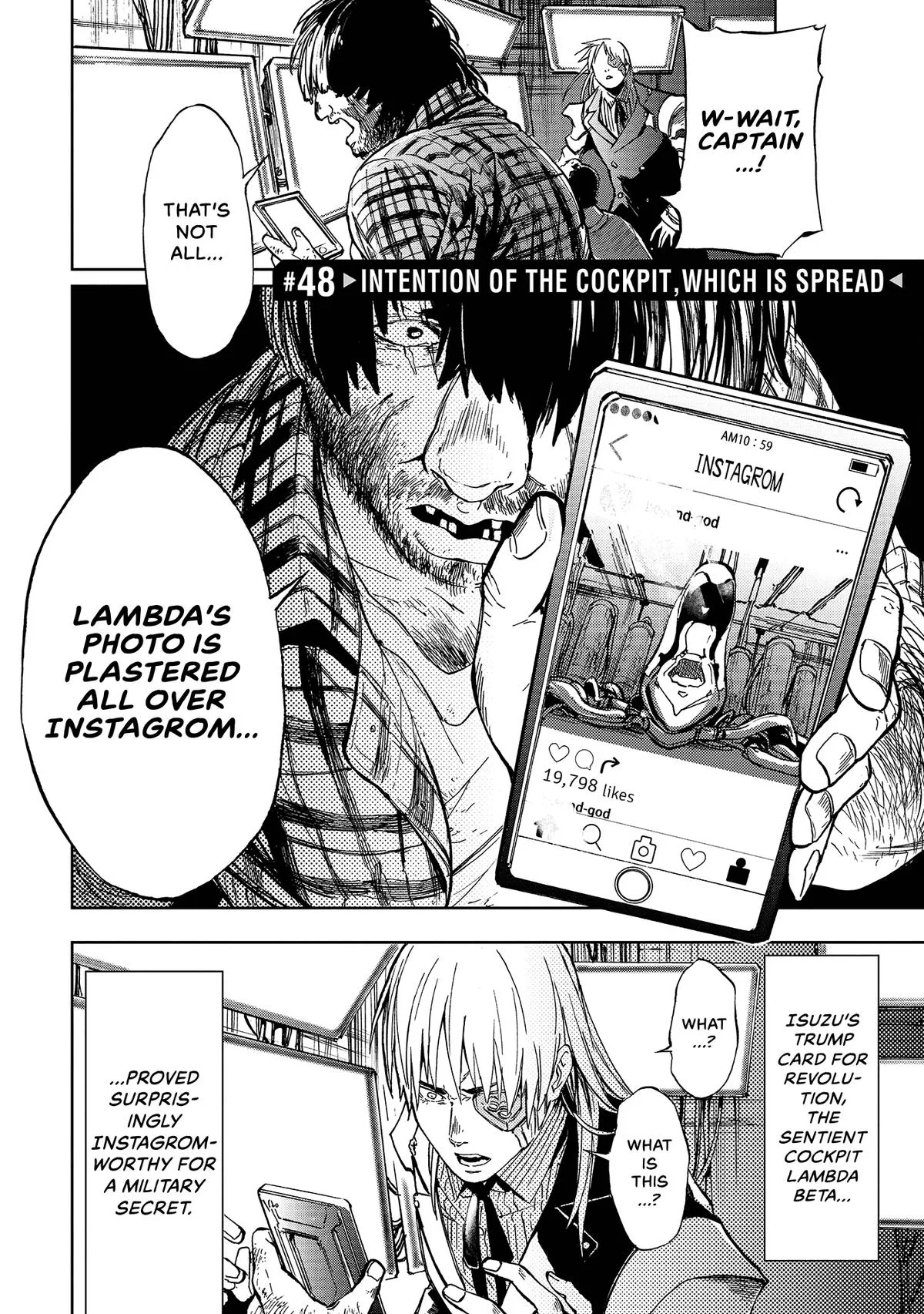Space Battleship Tiramisu Chapter 48 page 4