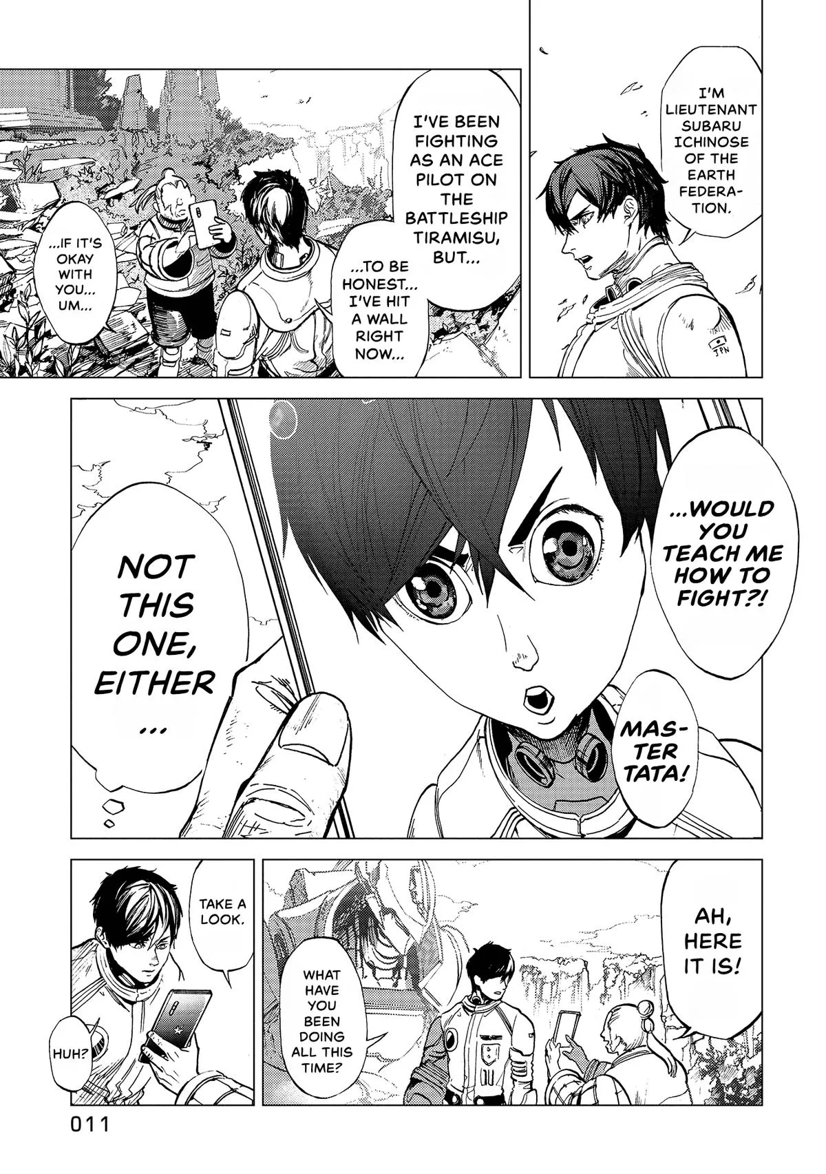 Space Battleship Tiramisu Chapter 67 page 11